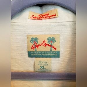 Shirt. Silk. Reyn Spooner. XL